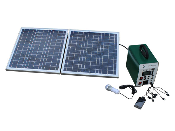 50W Portable Solar Power Systems